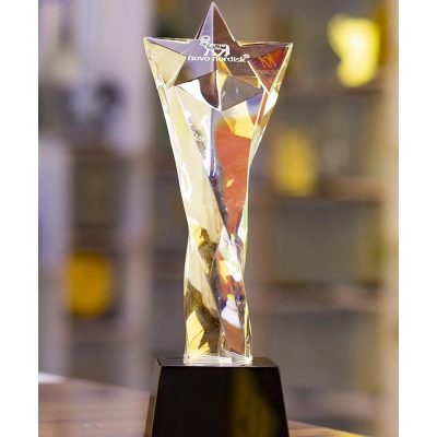 Recognition Star Curved Award