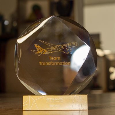 Aviation Recognition Crystal Award