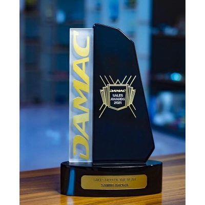 Real Estate Sales Recognition Black Crystal Award