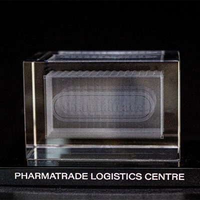 Pharmatrade Laser Engraving Award