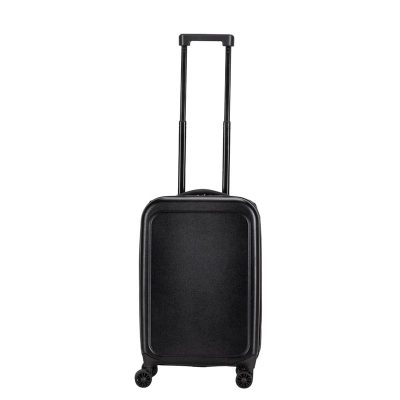 ROSTOCK - Santhome Foldable Cabin Trolley Bag - Black Matt Finish