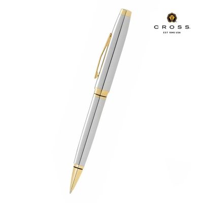 Cross Coventry Polished Chrome with Gold Tone Appointments Ballpoint Pen