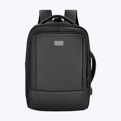 TECH TRAVEL BAG Expandable Waterproof Laptop Backpack with USB Charging